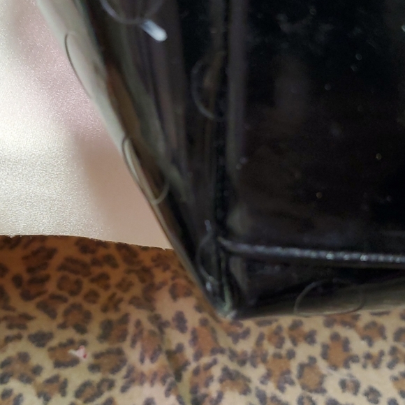 Kate Spade Black Patent Leather Tote - Picture 9 of 16